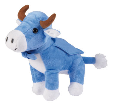Плюшева корова EDITA, колір синій - 56-0502248- Фото №2