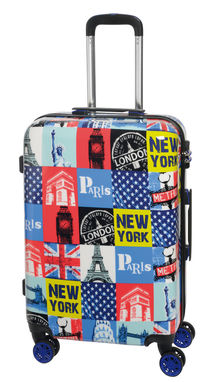 Набор чемоданов на колесиках METROPOLITAN, цвет синий, красный, жёлтый - 56-2210690- Фото №2