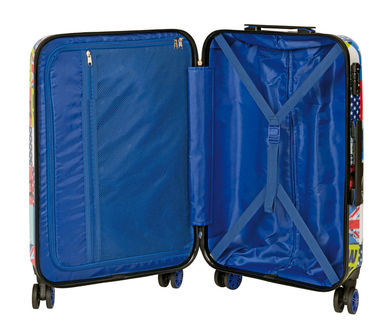 Набор чемоданов на колесиках METROPOLITAN, цвет синий, красный, жёлтый - 56-2210690- Фото №7