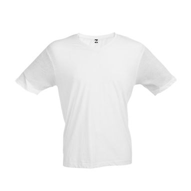 ATHENS. Мужская футболка, цвет белый  размер M - 30115-106-M- Фото №1