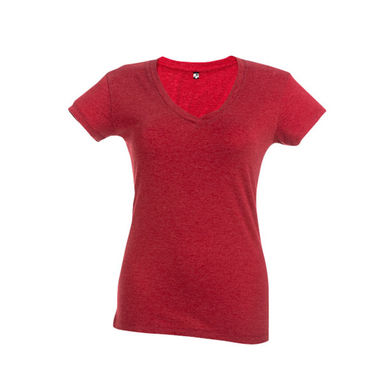 ATHENS WOMEN. Женская футболка, цвет матовый красный  размер S - 30118-195-S- Фото №1