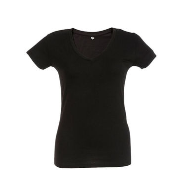 ATHENS WOMEN. Женская футболка, цвет черный  размер L - 30118-103-L- Фото №1