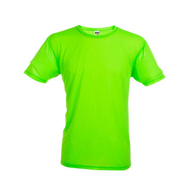 NICOSIA. Мужская техническая футболка, цвет зеленый неоновый  размер L - 30127-179-L- Фото №1