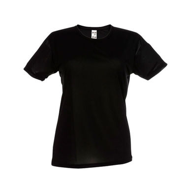 NICOSIA WOMEN. Женская техническая футболка, цвет черный  размер S - 30128-103-S- Фото №1