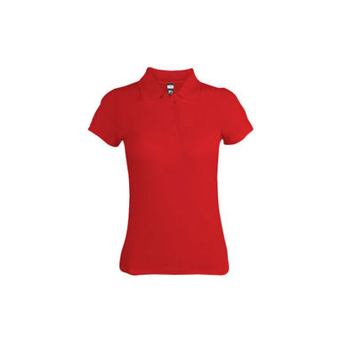 THC EVE. Жіноче поло, колір червоний  розмір S - 30135-105-S- Фото №1