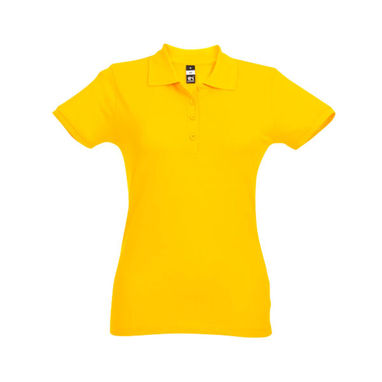 THC EVE. Жіноче поло, колір жовтий  розмір L - 30135-108-L- Фото №1
