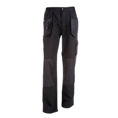 THC WARSAW. Чоловічі робочі штани, колір чорний  розмір XS - 30178-103-XS- Фото №1