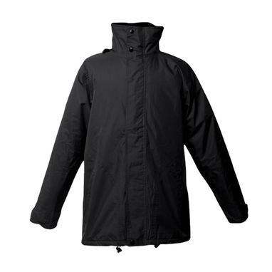 LIUBLIANA. Пальто с подкладкой унисекс, цвет черный  размер XL - 30183-103-XL- Фото №1