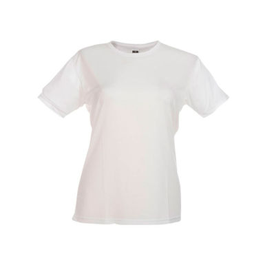 NICOSIA WOMEN. Женская техническая футболка, цвет белый  размер L - 30193-106-L- Фото №1