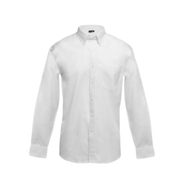 TOKYO. Мужская рубашка oxford, цвет белый  размер L - 30196-106-L- Фото №1