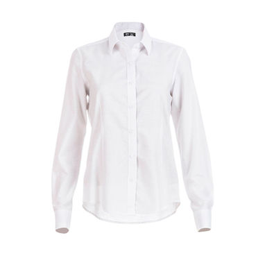 TOKYO WOMEN. Женская рубашка oxford, цвет белый  размер L - 30197-106-L- Фото №1