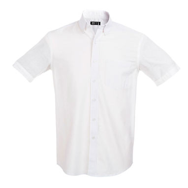THC LONDON WH. Оксфордська сорочка для чоловіків, колір білий  розмір L - 30200-106-L- Фото №1