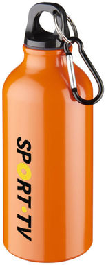 Пляшка для пиття Oregon з карабіном, колір оранжевий - 10000210- Фото №2