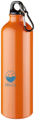 Пляшка Pacific з карабіном, колір оранжевий - 10029707- Фото №2