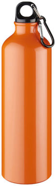 Пляшка Pacific з карабіном, колір оранжевий - 10029707- Фото №3