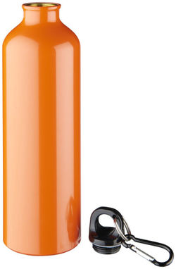 Бутылка Pacific с карабином, цвет оранжевый - 10029707- Фото №4