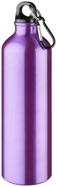 Пляшка Pacific з карабіном, колір пурпурний - 10029708- Фото №1