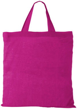 Бавовняна сумка Virginia, колір рожевий - 12011007- Фото №2