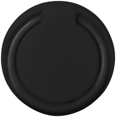Брелок-держатель для телефона, цвет сплошной черный - 13428304- Фото №1