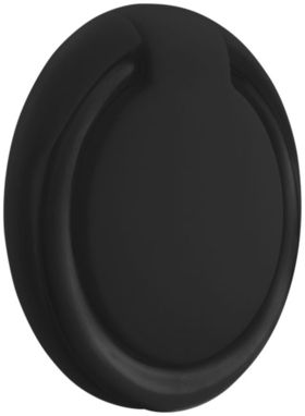 Брелок-тримач для телефона, колір суцільний чорний - 13428304- Фото №4