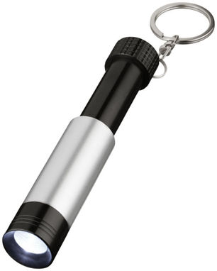 Подсветка для ключей LightsUp, цвет сплошной черный, серебристый - 10431700- Фото №1