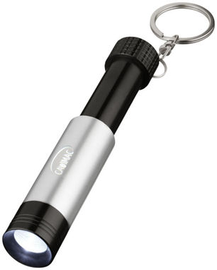 Подсветка для ключей LightsUp, цвет сплошной черный, серебристый - 10431700- Фото №3