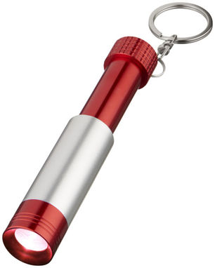 Подсветка для ключей LightsUp, цвет красный, серебристый - 10431702- Фото №1