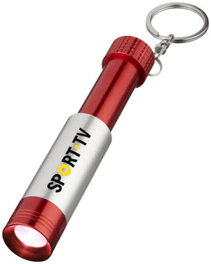 Подсветка для ключей LightsUp, цвет красный, серебристый - 10431702- Фото №2