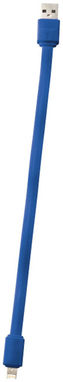 Кабель для зарядки в футлярі 2 в 1, колір яскраво-синій - 13428502- Фото №4