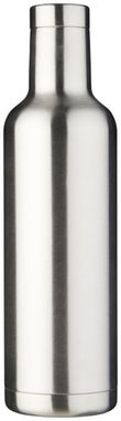 Мідна вакуумна ізольована пляшка Pinto, колір срібний - 10051701- Фото №3
