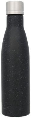 Пятнистая медная вакуумная бутылка Vasa, цвет сплошной черный - 10051800- Фото №3