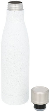 Пятнистая медная вакуумная бутылка Vasa, цвет белый - 10051801- Фото №4