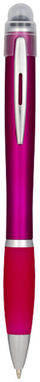 Ручка кольорова що світиться Nash, колір рожевий - 10714701- Фото №1