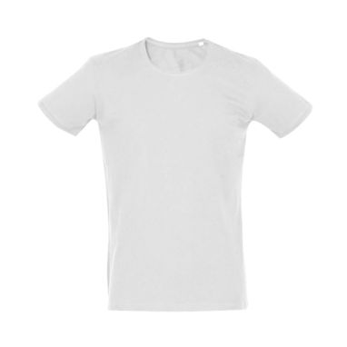 SAN MARINO. Мужская футболка, цвет белый  размер L - 30185-106-L- Фото №1