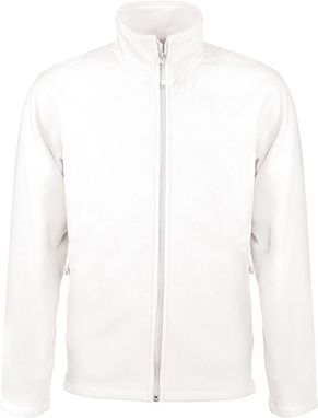 Куртка флисовая, цвет белый  размер M - AP4775-01_M- Фото №1