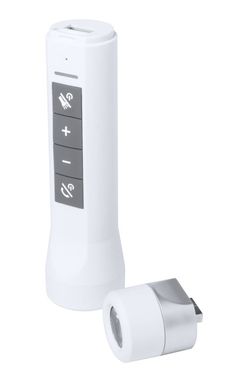  Динамік Bluetooth з Power bank Viseron, колір білий - AP781597-01- Фото №2