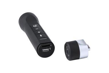  Динамік Bluetooth з Power bank Viseron, колір чорний - AP781597-10- Фото №2