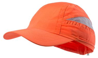 Бейсболка с логотипом Laimbur, цвет оранжевый - AP781700-03- Фото №1