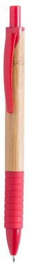 Ручка шариковая  Heldon из бамбука, цвет красный - AP781719-05- Фото №1