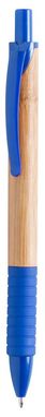 Ручка шариковая  Heldon из бамбука, цвет синий - AP781719-06- Фото №1