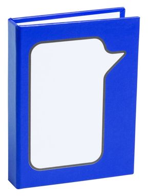 Еко блокнот зі стиками, колір синій - AP781777-06- Фото №1