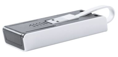 Хаб USB Telam, цвет белый - AP781791-01- Фото №3