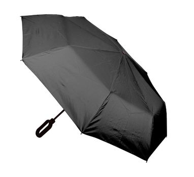 Зонт с нанесением логотипа Brosmon, цвет черный - AP781814-10- Фото №1