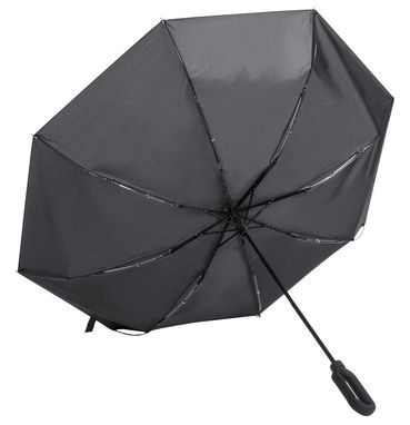 Зонт с нанесением логотипа Brosmon, цвет черный - AP781814-10- Фото №3