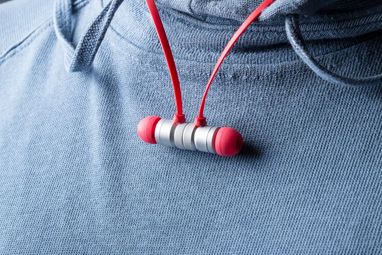 Навушники Bluetooth , колір червоний - AP781886-05- Фото №4