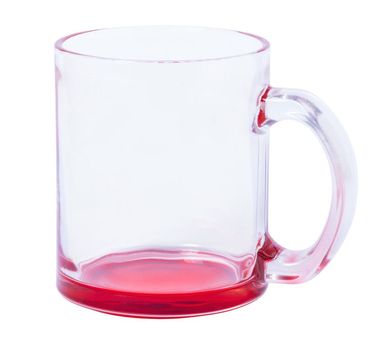 Кружка стеклянная Bitrok, цвет красный - AP781889-05- Фото №1