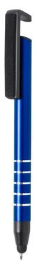 Ручка-стилус кулькова Idris, колір синій - AP781891-06- Фото №1