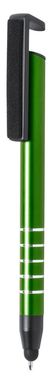 Ручка-стилус шариковая   Idris, цвет зеленый - AP781891-07- Фото №1