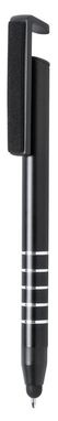 Ручка-стилус кулькова Idris, колір чорний - AP781891-10- Фото №1