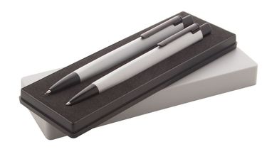 Набор ручка и карандаш Trippy, цвет серебристый - AP805993-21- Фото №4